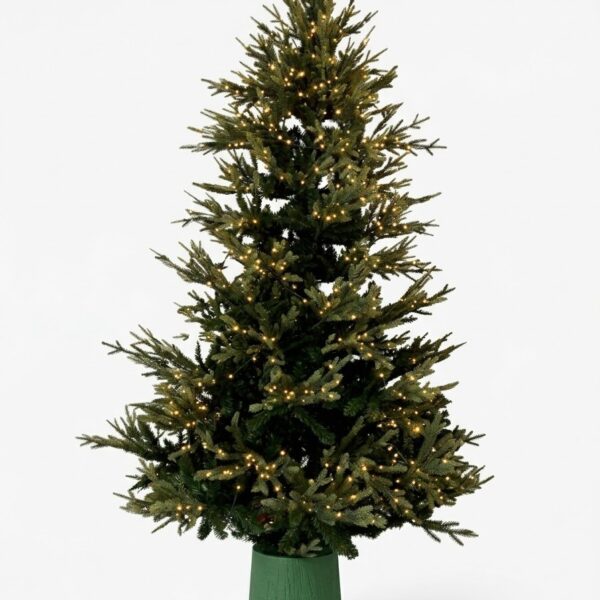 Albero tono su tono altezza 210cm con led