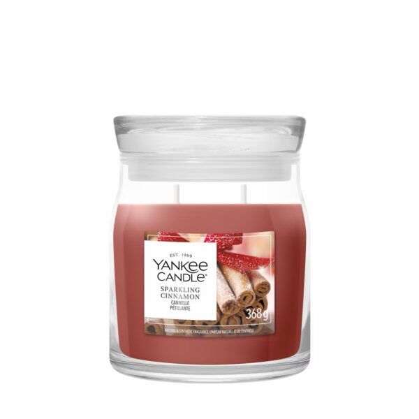 Giara media sparkling cinnamon yankee candle