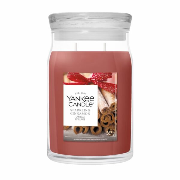 Giara grande sparkling cinnamon yankee candle