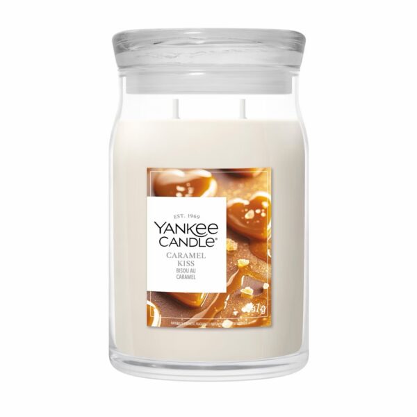 Giara grande caramel kiss yankee candle