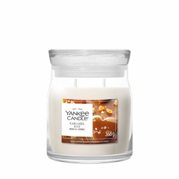 Giara media caramel kiss yankee candle