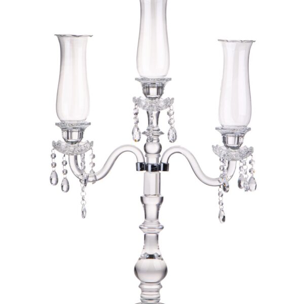 Candeliere cristallo 3 fiamme BRANDANI