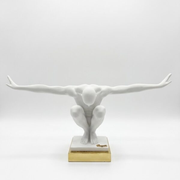 Scultura tuffatore bongelli preziosi