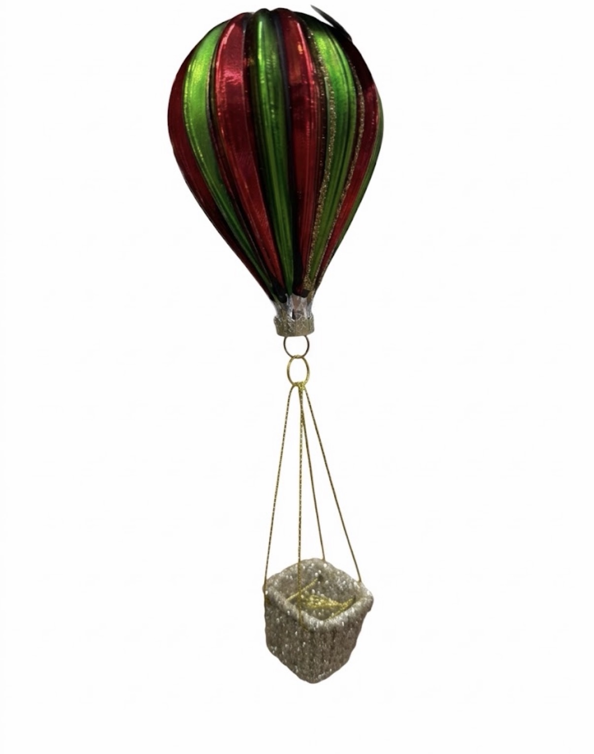 Addobbo per albero mongolfiera in vetro goodwill