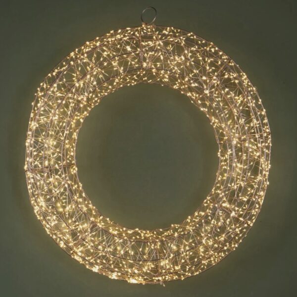 Ghirlanda luminosa natalizia brandani con 1800led