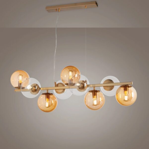 Lampadario looper 9 luci