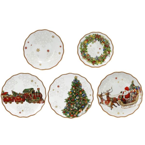Sevizio Christmas 18 pz brandani